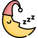 wellness,cap,hat,miscellaneous,weather,meteorology,nature,stars,astronomy,moon,night,half moon,moon phases,moon phase,sleep,sleepy,shapes and symbols,zzz ok 